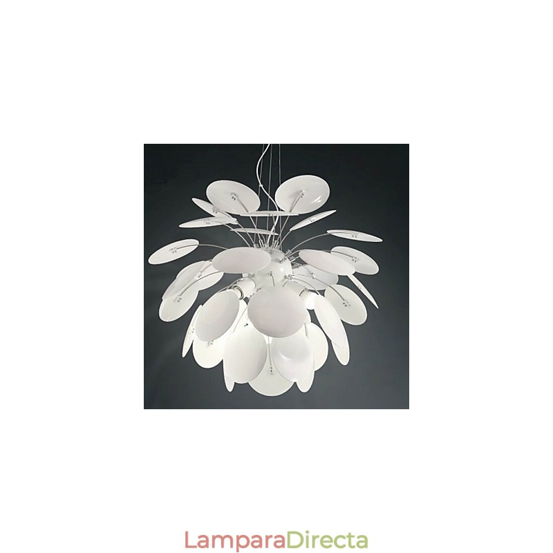 Lámpara de araña moderna contemporánea de metal