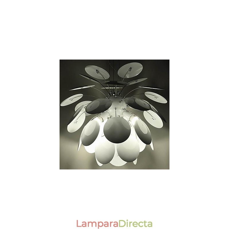 Lámpara de araña moderna contemporánea de metal