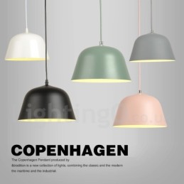 Lámpara colgante contemporánea moderna de 1 luz