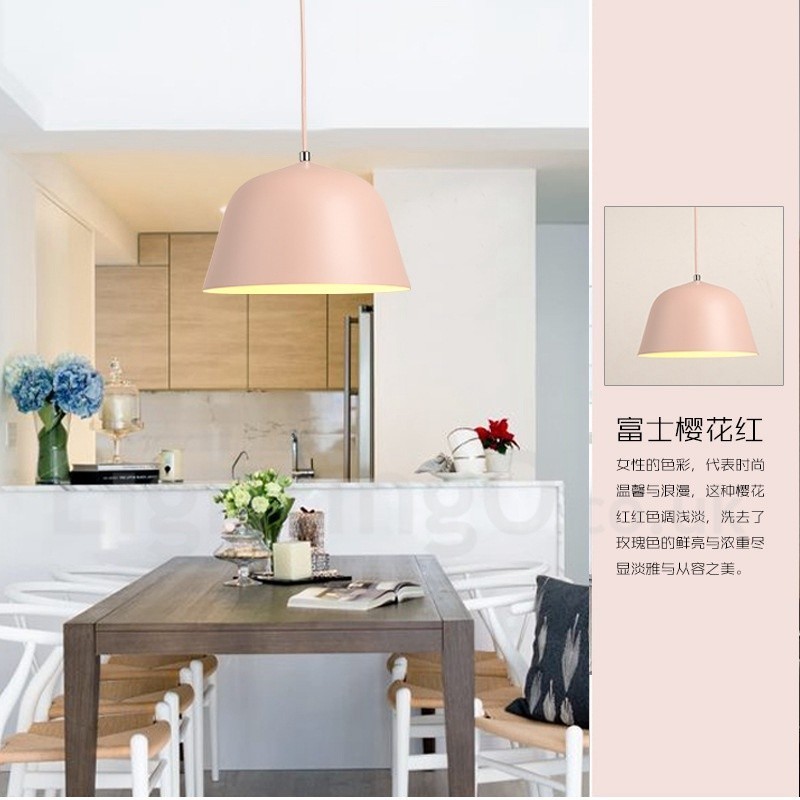 Lámpara colgante contemporánea moderna de 1 luz