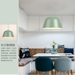 Lámpara colgante contemporánea moderna de 1 luz