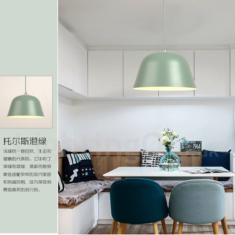 Lámpara colgante contemporánea moderna de 1 luz