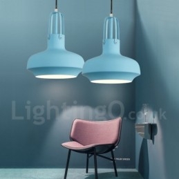 Lámpara colgante contemporánea moderna de 1 luz