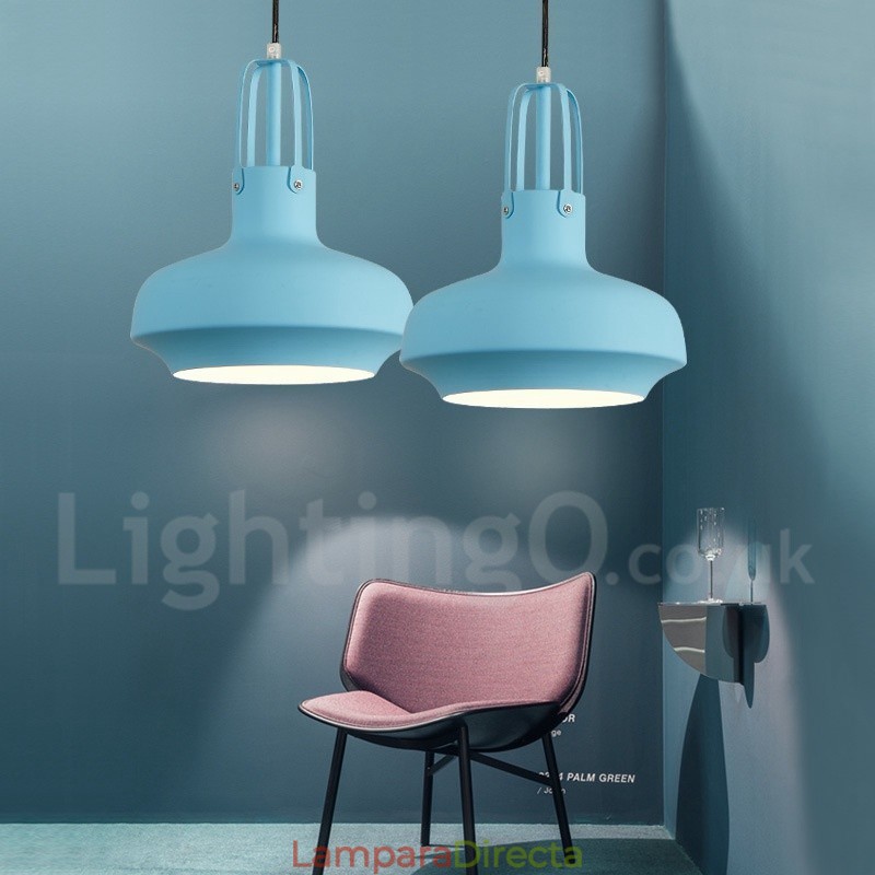 Lámpara colgante contemporánea moderna de 1 luz