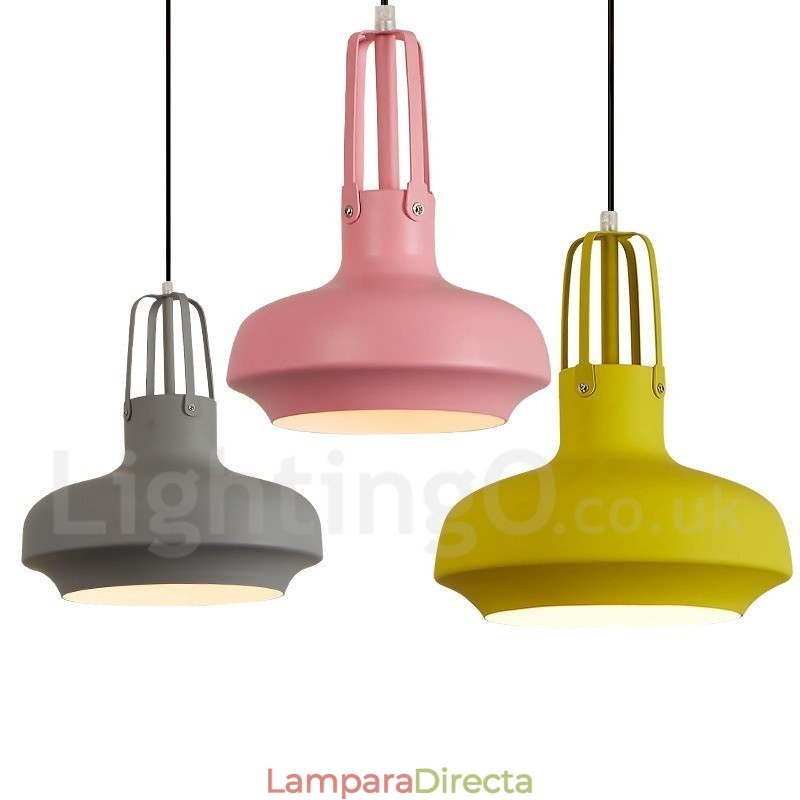 Lámpara colgante contemporánea moderna de 1 luz