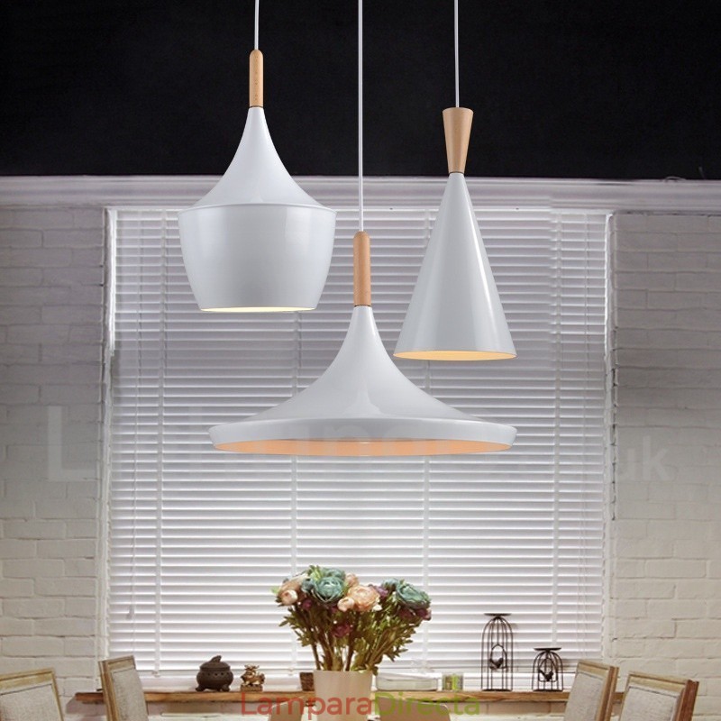Lámpara colgante contemporánea moderna de 1 luz
