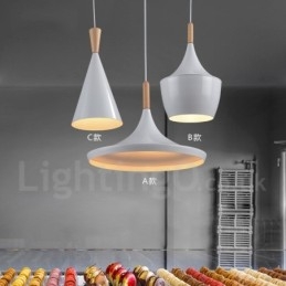Lámpara colgante contemporánea moderna de 1 luz