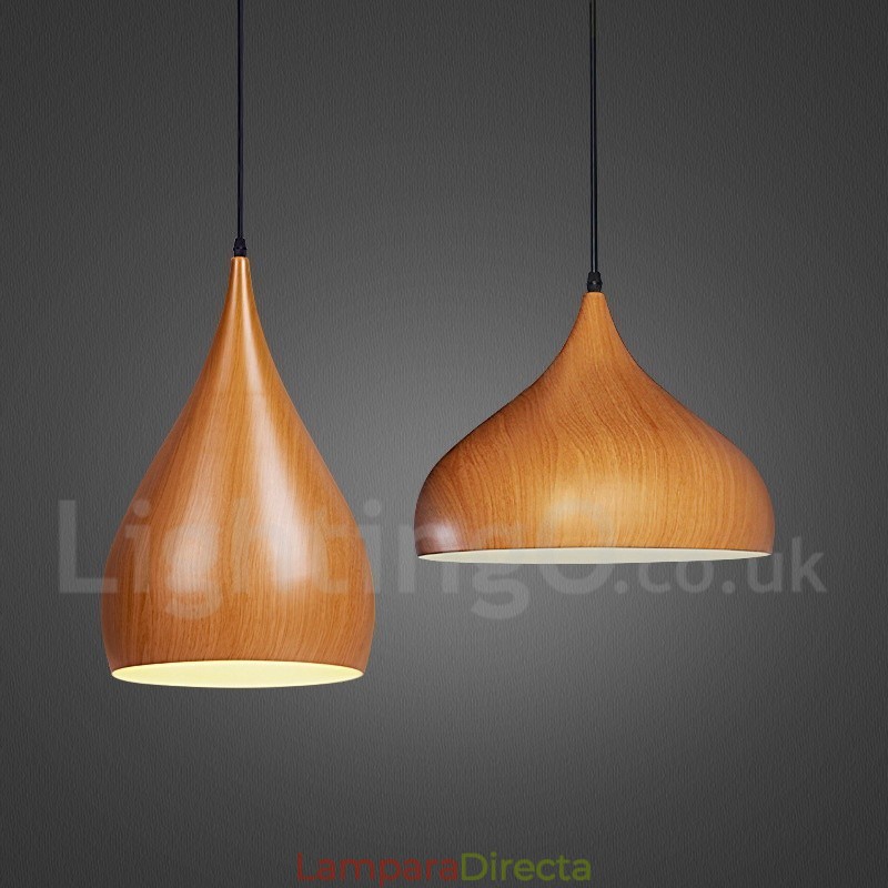 Lámpara colgante clásica tradicional de 1 luz