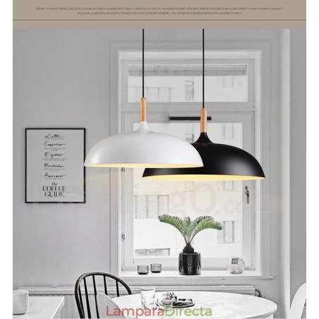 Lámpara colgante de metal moderna contemporánea de 1 luz para dormitorio Lámpara colgante de metal moderna contemporánea de 1 luz para dormitorio