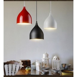 Lámpara colgante contemporánea moderna de 1 luz