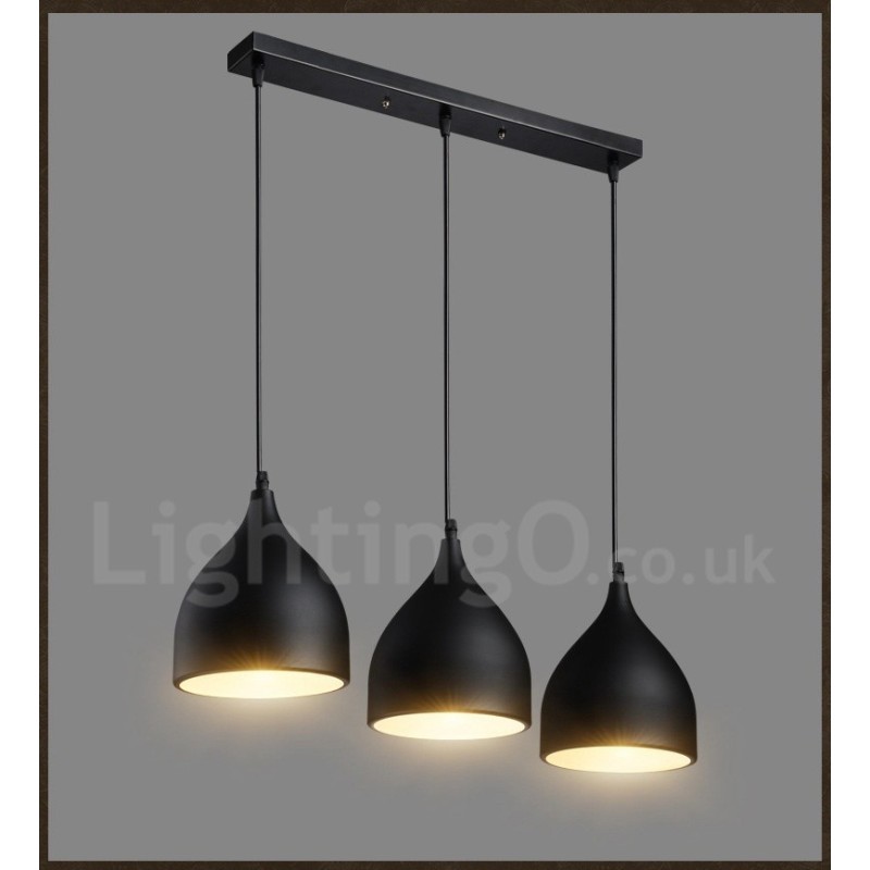 Lámpara colgante contemporánea moderna de 1 luz