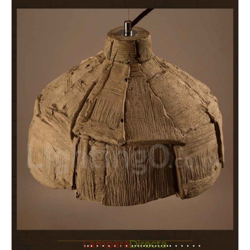 Lámpara colgante de hormigón vintage