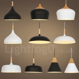 Lámpara colgante contemporánea moderna de 1 luz