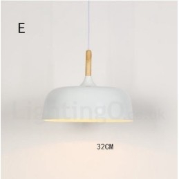 Lámpara colgante contemporánea moderna de 1 luz