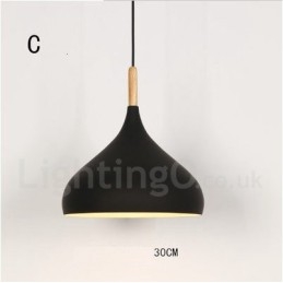 Lámpara colgante contemporánea moderna de 1 luz