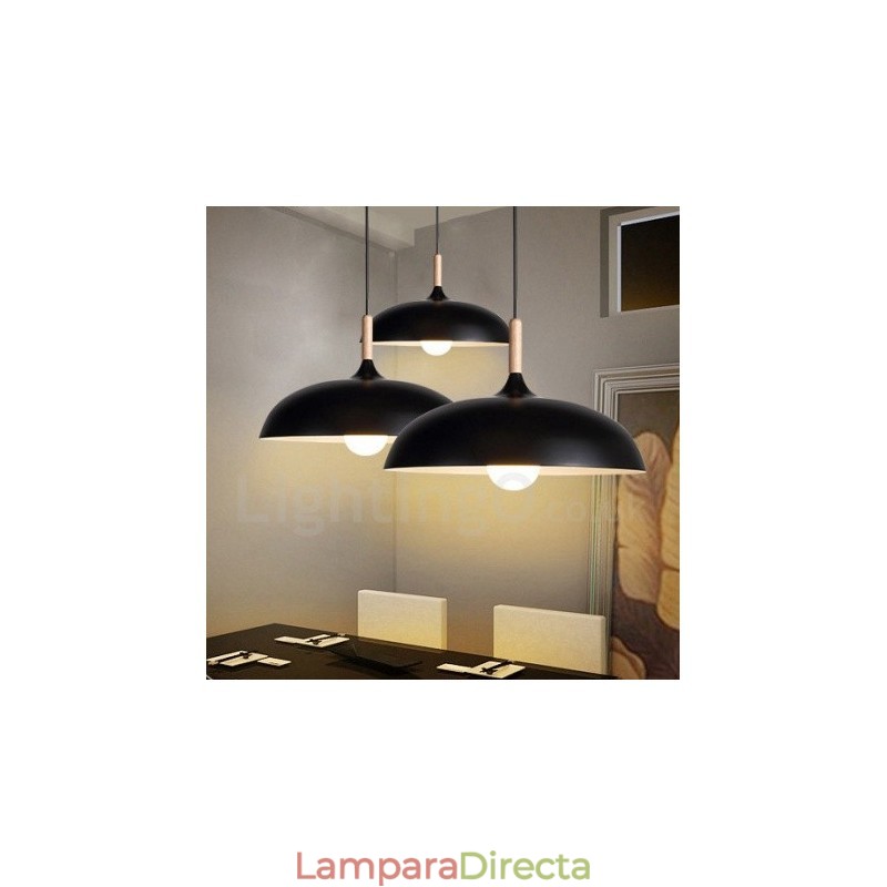 Lámpara colgante contemporánea moderna de 1 luz