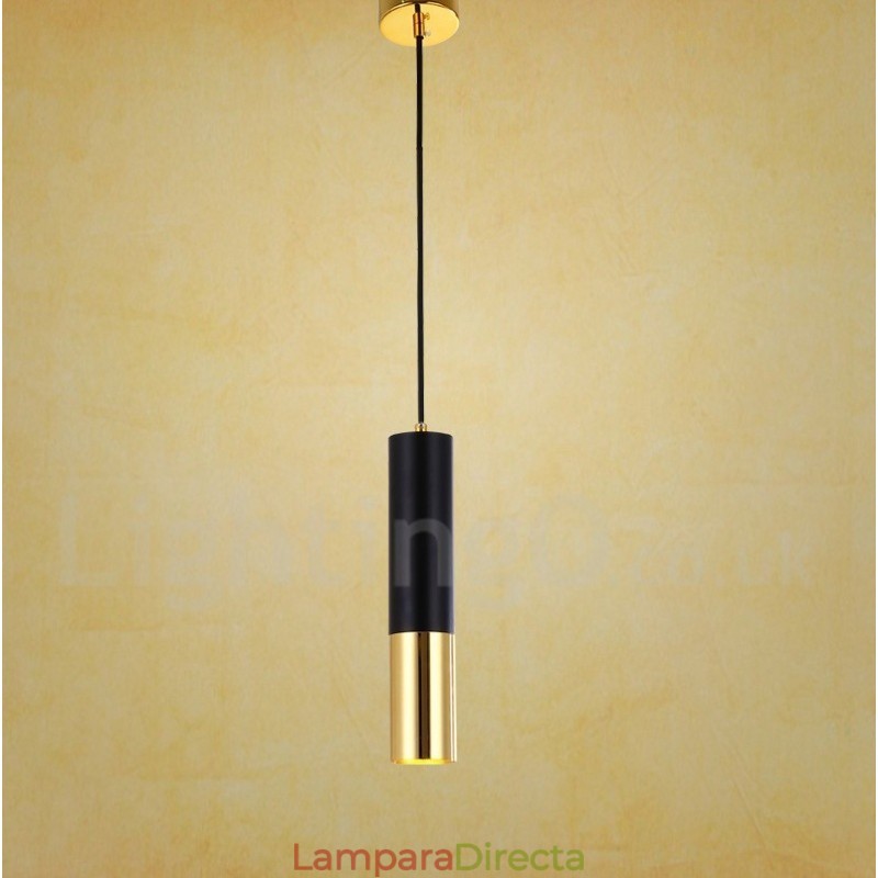 Lámpara colgante contemporánea moderna de 1 luz