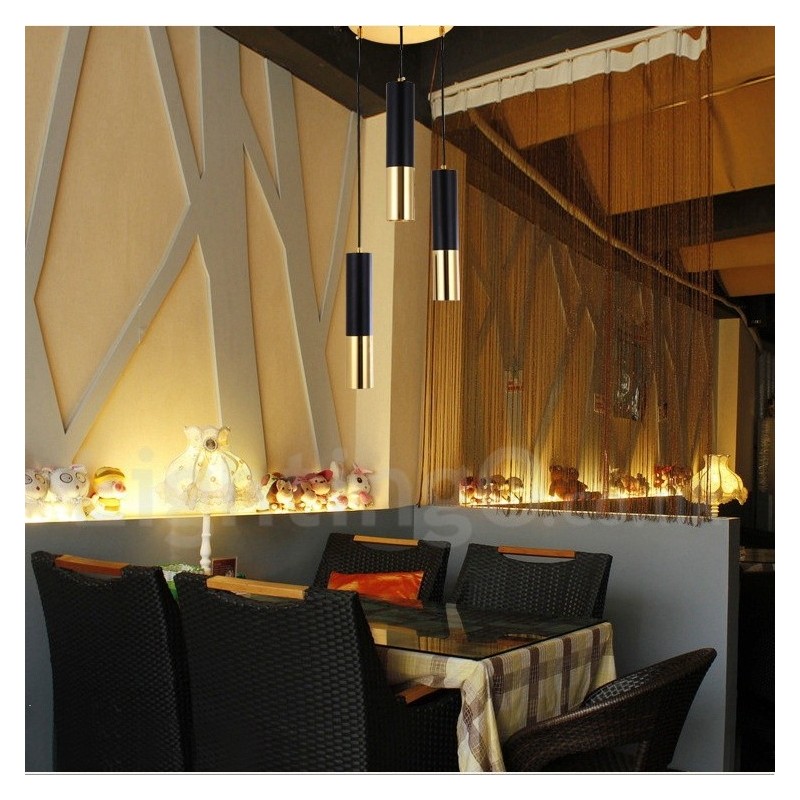 Lámpara colgante contemporánea moderna de 3 luces