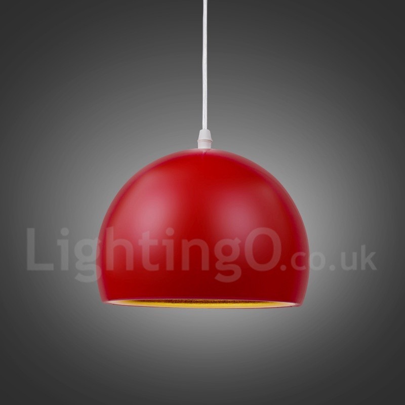 Lámpara colgante contemporánea moderna de 1 luz
