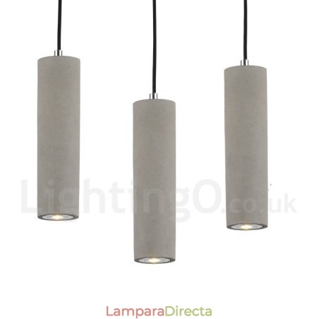 Lámpara colgante de hormigón moderna y contemporánea de 1 luz Lámpara colgante de hormigón moderna y contemporánea de 1 luz