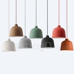 Lámpara colgante contemporánea moderna de 1 luz