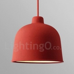 Lámpara colgante contemporánea moderna de 1 luz