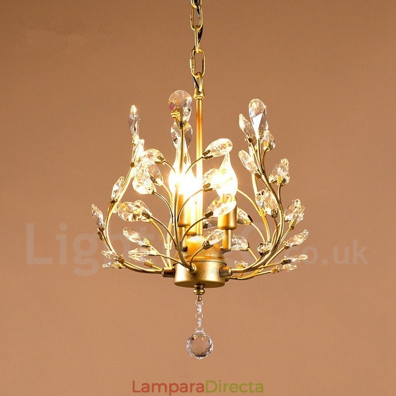 Lámpara colgante de estilo campestre