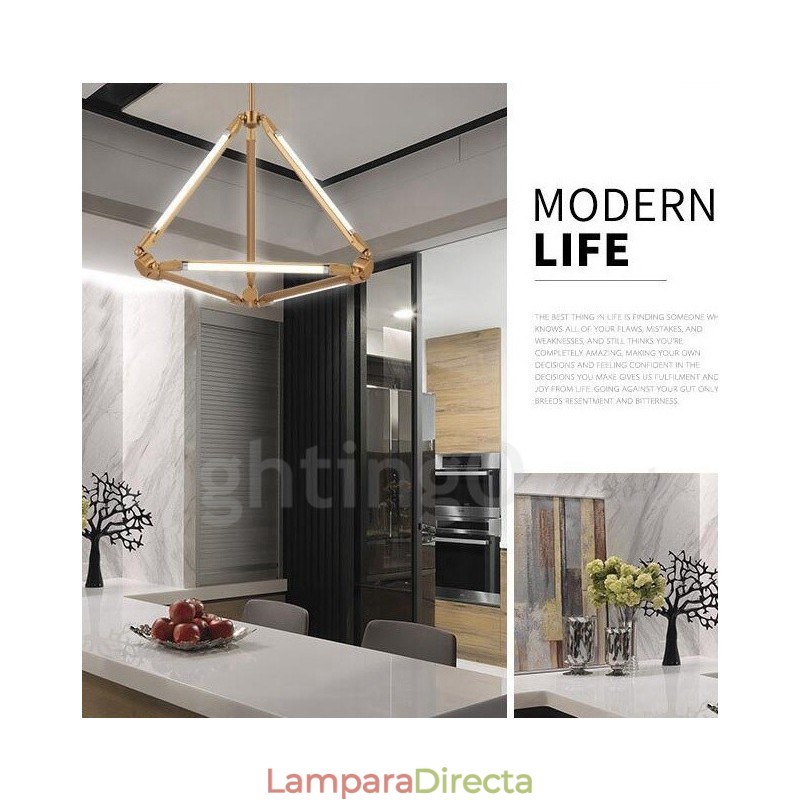 Lámpara colgante contemporánea moderna