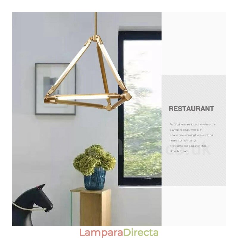 Lámpara colgante contemporánea moderna