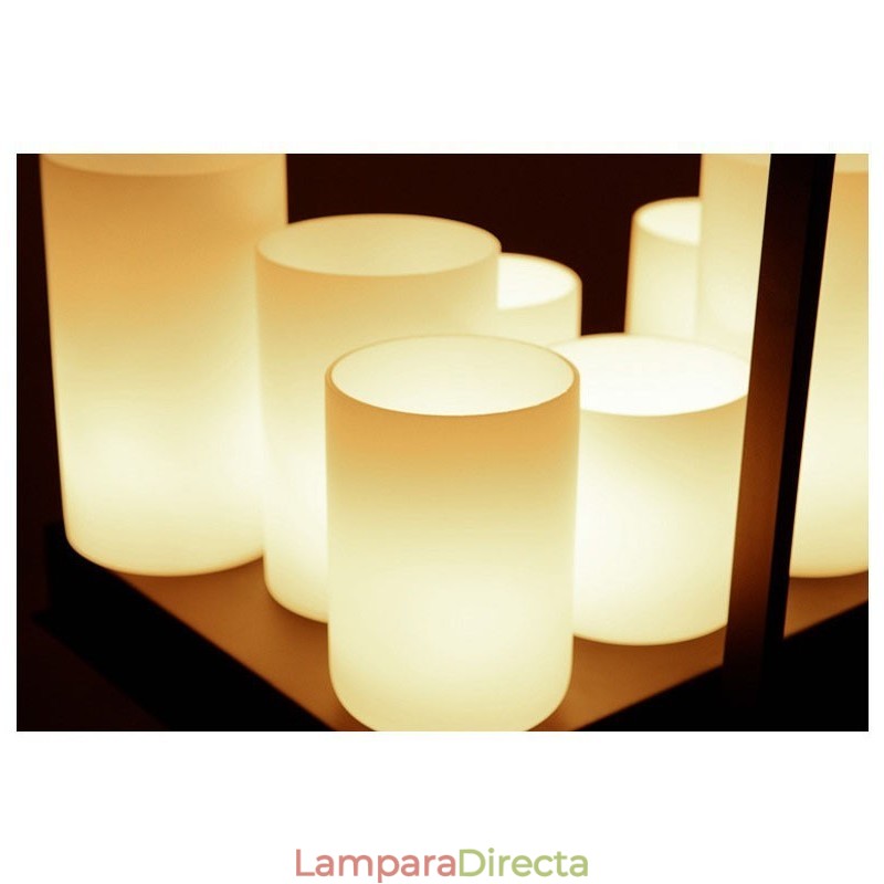 Lámpara colgante de candelabro vintage estilo rústico Lodge