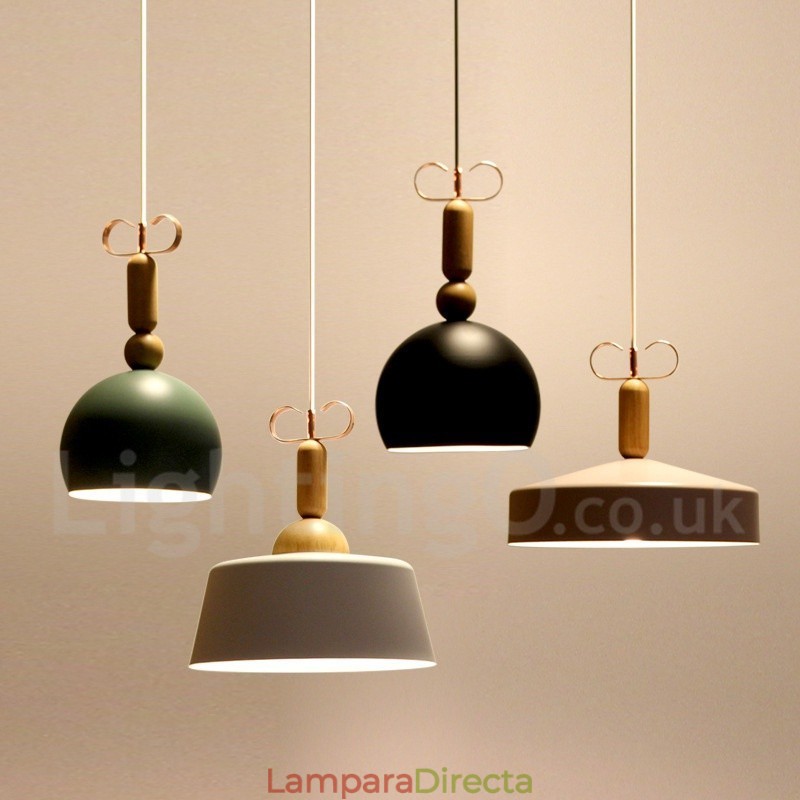 Lámpara colgante multicolor contemporánea moderna
