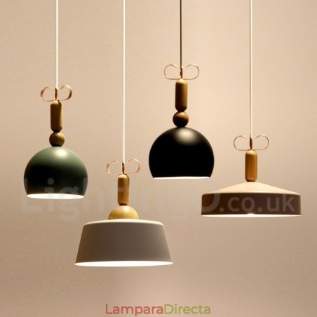 Lámpara colgante multicolor contemporánea moderna Lámpara colgante multicolor contemporánea moderna