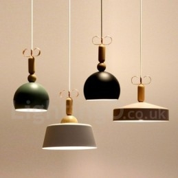 Lámpara colgante multicolor contemporánea moderna