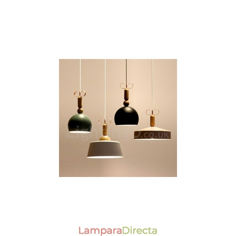 Lámpara colgante multicolor contemporánea moderna
