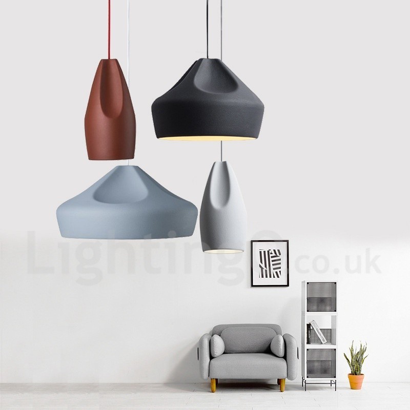Lámpara colgante moderna contemporánea multicolor