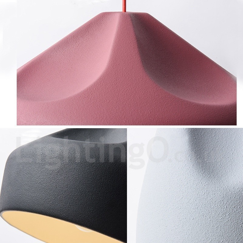 Lámpara colgante moderna contemporánea multicolor
