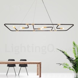Lámpara colgante contemporánea moderna de 5 luces