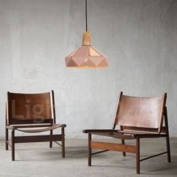 Lámpara colgante moderna contemporánea de una sola luz en varios colores
