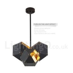 Lámpara colgante contemporánea moderna de 3 luces