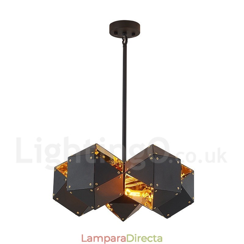 Lámpara colgante contemporánea moderna de 5 luces