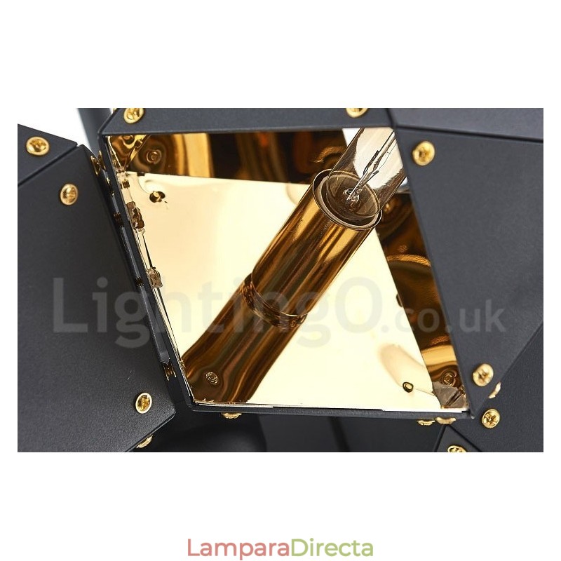 Lámpara colgante contemporánea moderna de 5 luces