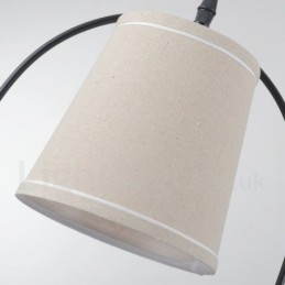 Lámpara colgante vintage rústica de 1 luz