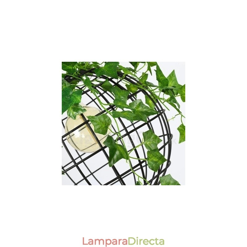 Lámpara colgante estilo globo vintage de estilo campestre