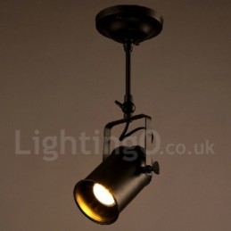 Foco de luz Rustic Lodge de 1 luz