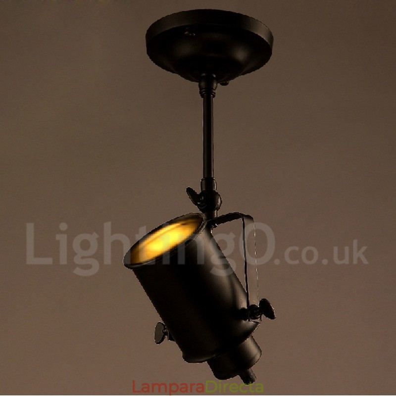 Foco de luz Rustic Lodge de 1 luz