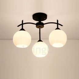 Lámpara de araña clásica tradicional integrada de 3 luces