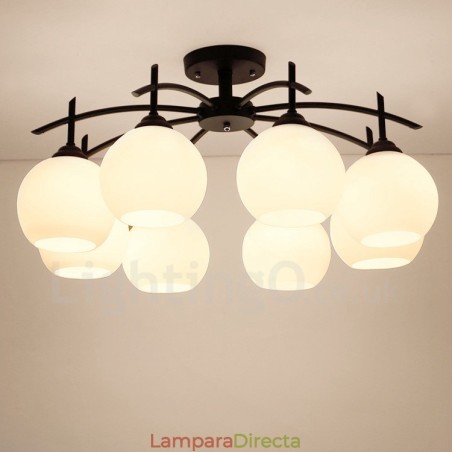 Lámpara de araña clásica tradicional integrada de 8 luces Lámpara de araña clásica tradicional integrada de 8 luces