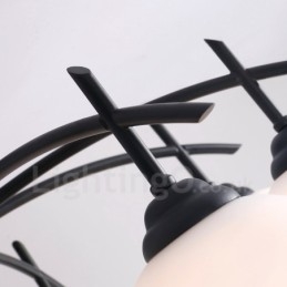 Lámpara de araña clásica tradicional integrada de 8 luces