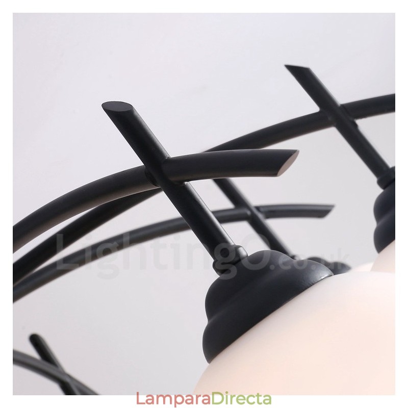 Lámpara de araña clásica tradicional integrada de 8 luces