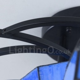 Lámpara de araña integrada de estilo mediterráneo de 9 luces
